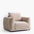 1503201-1 Armchair Trace beige velvet