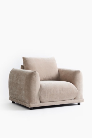 1503201-1 Armchair Trace beige velvet