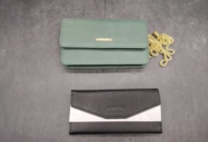 1460679 Handbag and wallet, 2 pcs - Galio of Sweden, leather