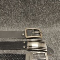 1514441-2 10 leather belts, size 85
