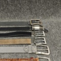 1514441-3 10 leather belts, size 85