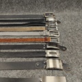 1514441-4 10 leather belts, size 85