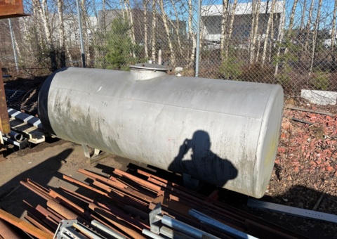 Rostfri tank
