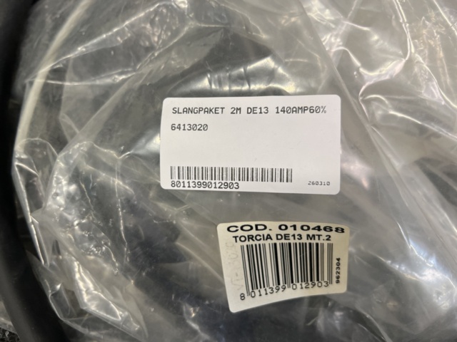 1514492-5 Slangpaket Torcia 2m DE13