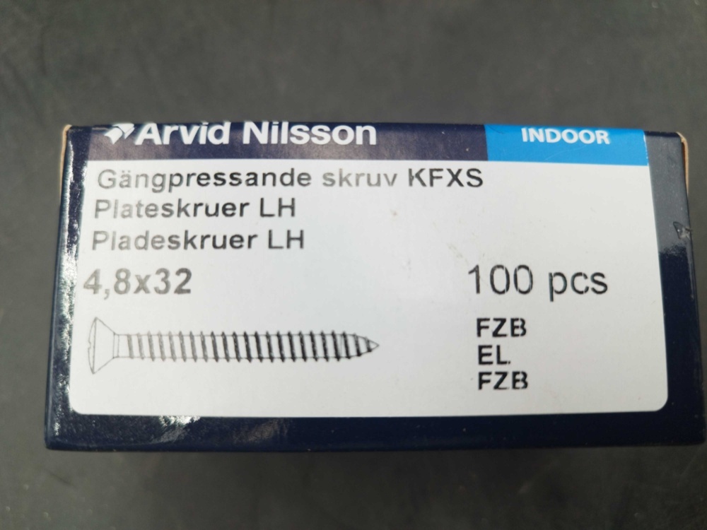 1512946-2 Gängpressande skruv och träskruv - Arvid Nilsson, FZB