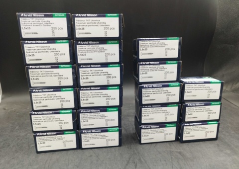Wood screw, 2,800 pcs - Arvid Nilsson, 3.5x20 mm, C4