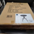 1508398-3 Cafebord, 2 st – Schou, Ø60 cm, svart
