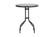 1508398 Cafebord, 2 st – Schou, Ø60 cm, svart