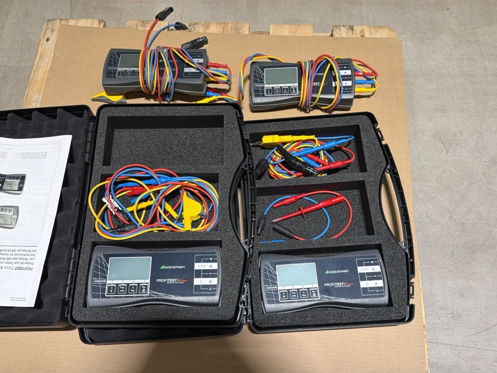 1509888-1 Solcellsmätinstrument 4 st - Gossen Metrawatt PROFITEST PV SUN M360C