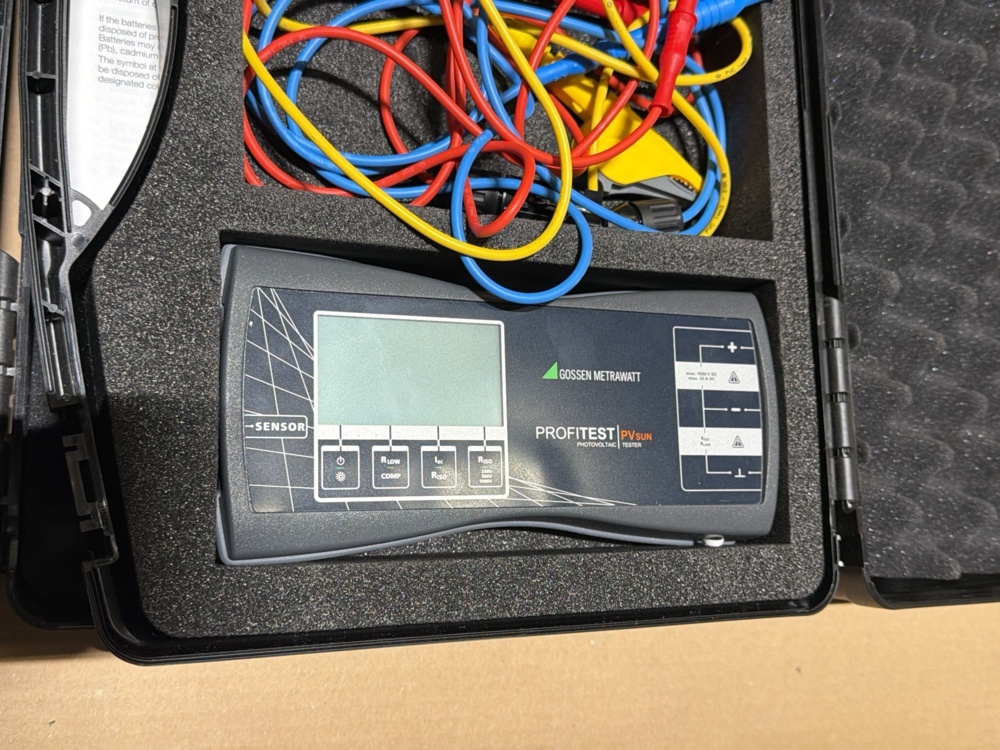 1509889-2 Solcellsmätinstrument 2 st - Gossen Metrawatt PROFITEST PV SUN M360C