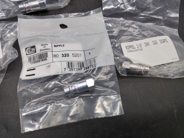 1514718-7 Nipple - CEJN, 1/8" in., series 320 eSafe