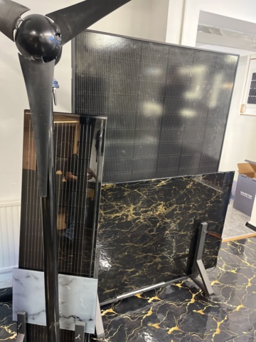 1421786-3 60 st PVT hybridpaneler / solcell + solvärme EN450-36V-MH / 450W / 36V