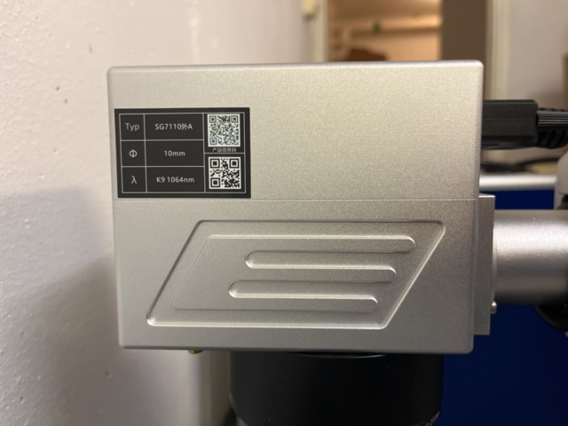 1421792-5 Lasermaskin FST 30D 30 watt - märkmaskin samt kort