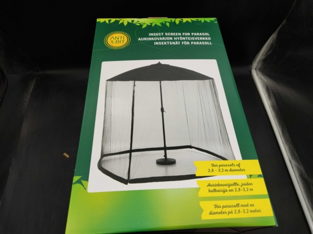 1508466-3 Insektsnät för parasoll 3 st - Anti Bit, 2,8–3,2 m