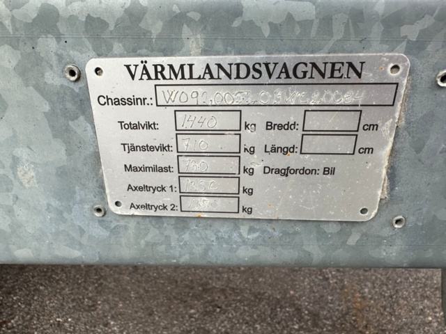 1511831-10 Hästtransport VÄRMLANDSVAGNEN CORTEZ 2 -2011