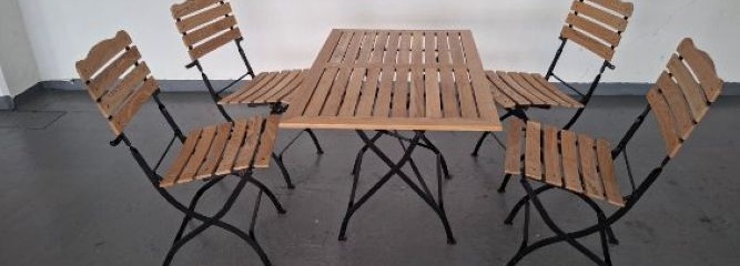 Bild som representerar auktionen - Avyttring trädgårdsmöbler