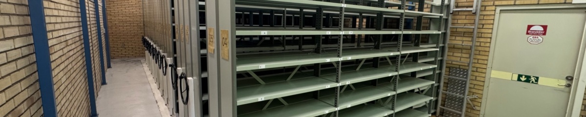 Bild som representerar auktionen - Avyttring rullager / arkivhyllsystem med vev