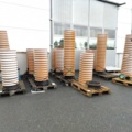 1477820-1 15 fire hydrants Belos 110 mm (heights 1100 mm and 1900 mm)