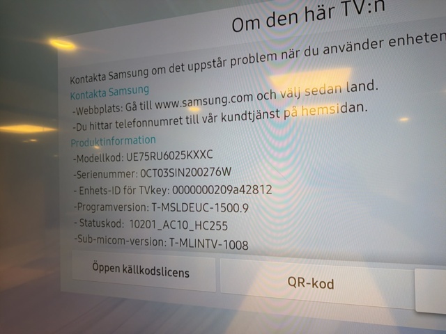 1501874-2 TV Samsung 75"
