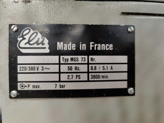 1515610-16 Hel- och halvautomatisk Klingkap Elu MGS 73