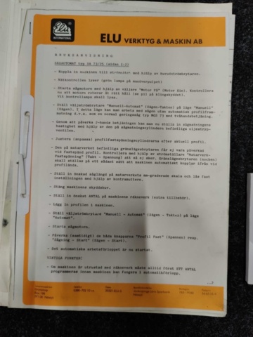 1515610-26 Hel- och halvautomatisk Klingkap Elu MGS 73