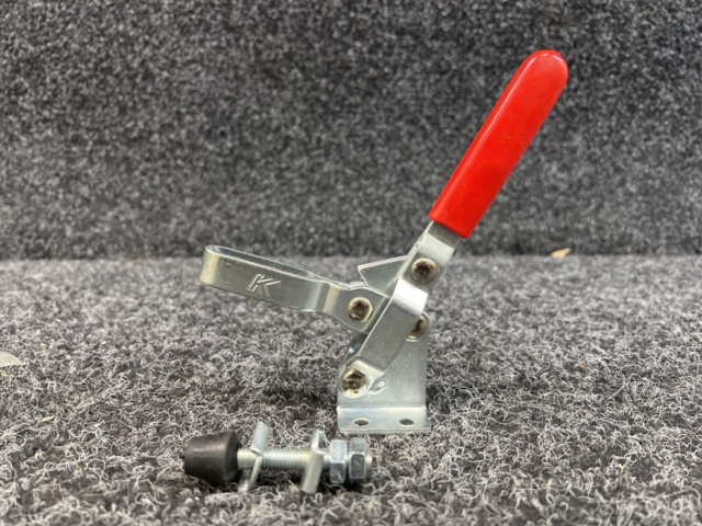 1515602-1 10 st Snabbspännare vertikal K-Tools KL-101-D