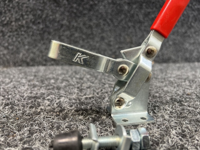 1515602-3 10 st Snabbspännare vertikal K-Tools KL-101-D