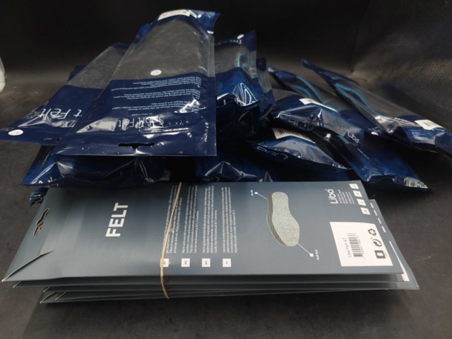 1512990-1 Filtsulor, 85 st - Libo, storlek 36. 37, 38, 47
