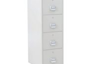 1502573 Brandklassat mappskåp SHELL 90 min. nyckellås, 1500x520x680 mm, 4 lådor