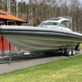 1457641-3 RIB Unlimited 36 Explorer, ink trailer