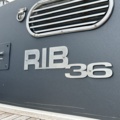 1457641-15 RIB Unlimited 36 Explorer, ink trailer