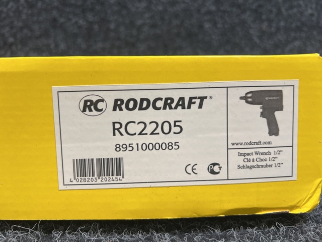 1502595-3 Nut driver 1/2", Rodcraft RC2205 - Repair item
