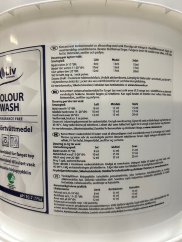 1482532-3 Coloured detergent 40 kg