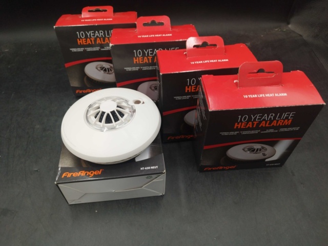 1516571-2 Heat alarm, 5 pcs - FireAngel, HT-630-NEUT