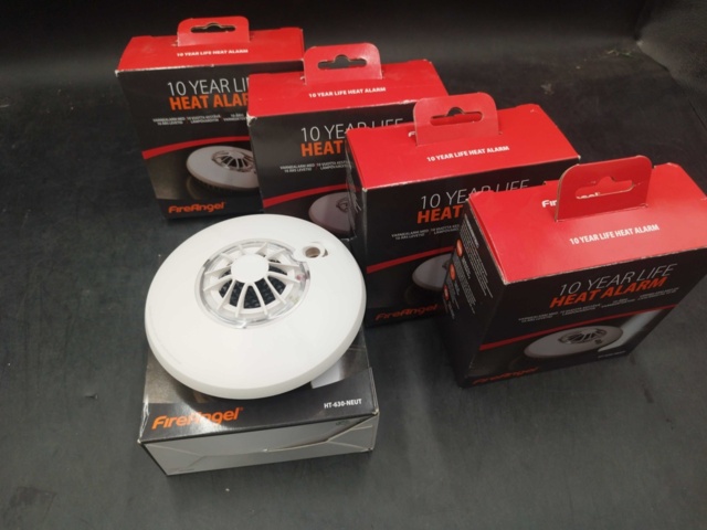 1516574-2 Heat alarm, 5 pcs - FireAngel, HT-630-NEUT