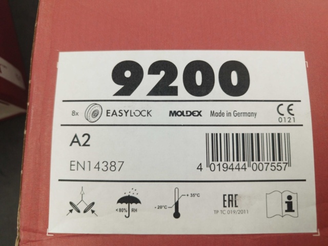 1516582-4 Filter, 4 st 4-pack - Moldex, EasyLock A2
