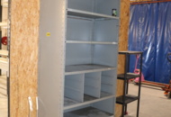 1416992 Sheet metal shelf