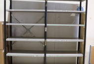 1416994 Sheet metal shelf 2 sections