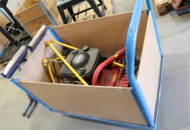 1416996 Lawnmower, wheelbarrow, etc.