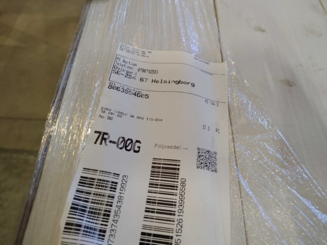 1516931-3 Takarmaturer 4 st - EIKU, 32W, 3100lm, 3000K, MPO, vit