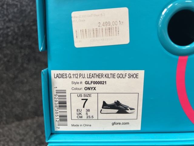 1517275-5 Golfskor G/Fore Ladies G.112 P.U. Leather Kiltie, Strl 38