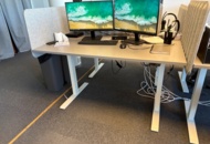 1517536 Ikea Rodulf skrivbord, elektriskt höj och sänkbara, 10 st