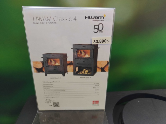 1484044-4 Ny braskamin HWAM Classic 4