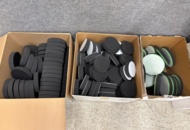 1482540 Samling med poleringspads för bilvård