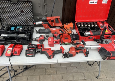 Image representing the auction - Disposal of construction tools and electrical machinery