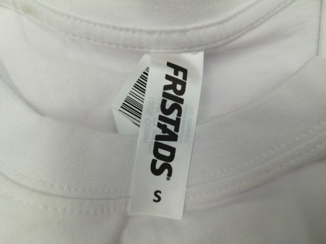 1516623-3 T-shirts, 4 st - Fristads, vit, stl S