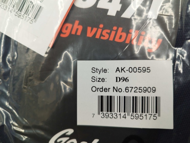 1516643-4 Arbetsbyxor 5 st - Gesto Workwear, AK-00595, D96