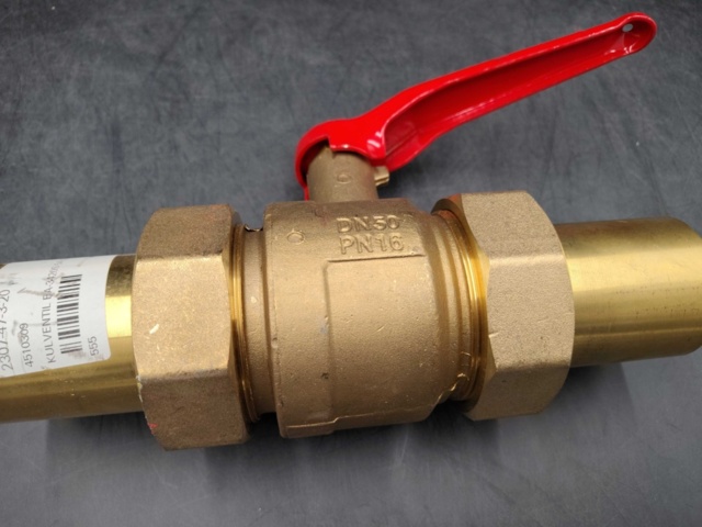 1518740-3 Ball valve - BA-3420S 54mm, plain end, high neck