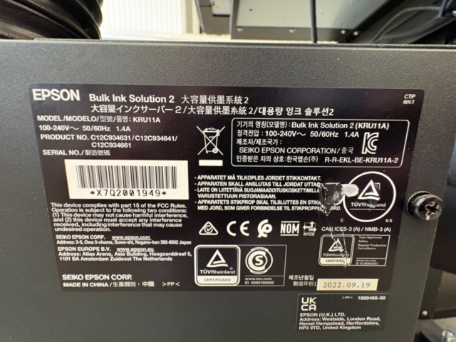 1471326-20 Large Format Printer - Epson SureColor SC-S80600L