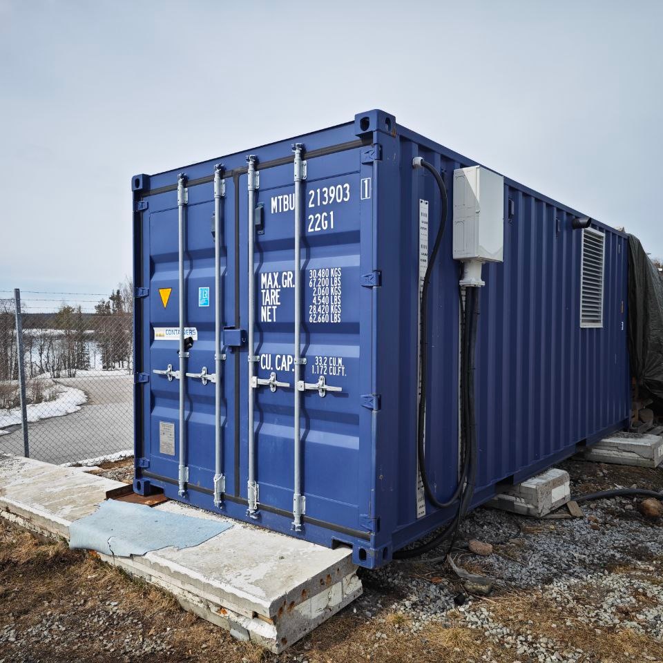 1373511-2 Diesel generator with container - Power PWR-165S / 165kVA